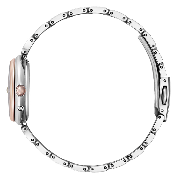 ES9466-65W クロスシー【ノベルティ付・新品正規品】【ｷﾞﾌﾄ包装･ﾍﾞﾙﾄ調整無料】ｿｰﾗｰ電波　レディース腕時計　北川景子さん着用CMモデルの画像