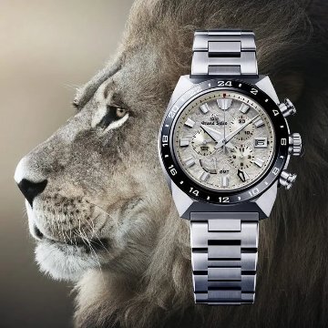 SBGC253●グランドセイコー[Sport]ﾏｽﾀｰｼｮｯﾌﾟ【正規保証品･ﾉﾍﾞﾙﾃｨ付】‘Tokyo Lion’ Spring Drive Chrono GMT（在庫あり）の画像