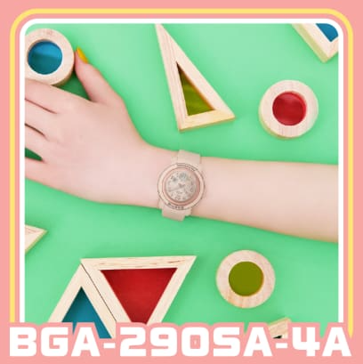 ベビーG:BGA-290SA-4AJF【国内正規品】【ノベルティ付・ｷﾞﾌﾄ包装無料】レディース　腕時計 BGA-290 Seriesの画像
