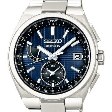 SBXY065 ｾｲｺｰｱｽﾄﾛﾝ【ﾉﾍﾞﾙﾃｨ付・ｷﾞﾌﾄ包装・ﾍﾞﾙﾄ調整無料・新品正規品】ｿｰﾗｰ電波 ﾒﾝｽﾞ腕時計の画像