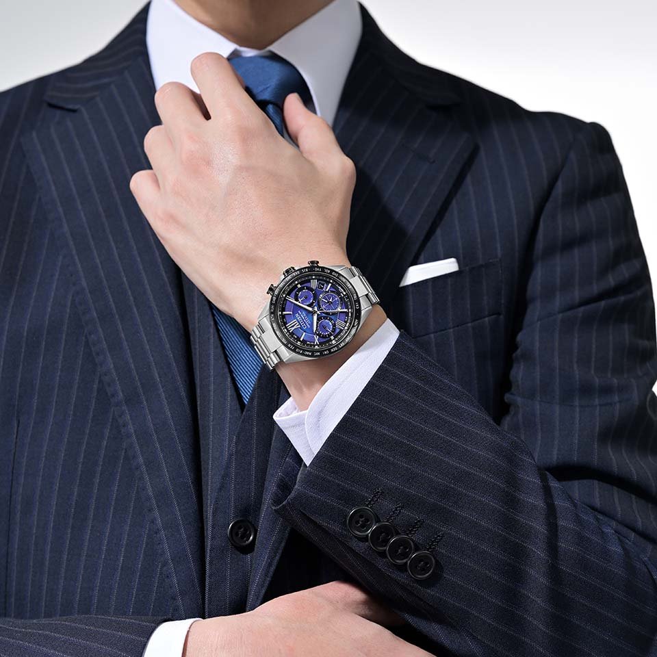 CC4075-50L アテッサ【ノベルティ付・ｷﾞﾌﾄ包装･ベルト調整無料・国内正規品】腕時計 メンズ GPSソーラー電波 限定の画像