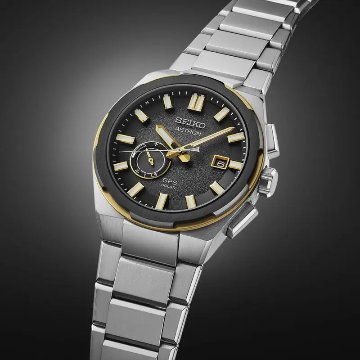 SBXD026・ｾｲｺｰｱｽﾄﾛﾝ【ﾉﾍﾞﾙﾃｨ付・ｷﾞﾌﾄ包装・ﾍﾞﾙﾄ調整無料・新品正規品】GPSｿｰﾗｰ電波 ﾒﾝｽﾞ腕時計の画像