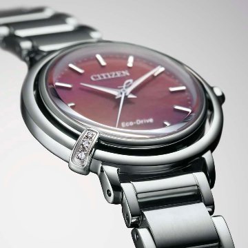 EM1090-78X シチズンエル【国内正規品】【ノベルティ付・ｷﾞﾌﾄ包装･ｻｲｽﾞ調整無料】ソーラー時計 レディース腕時計　替えバンド付の画像