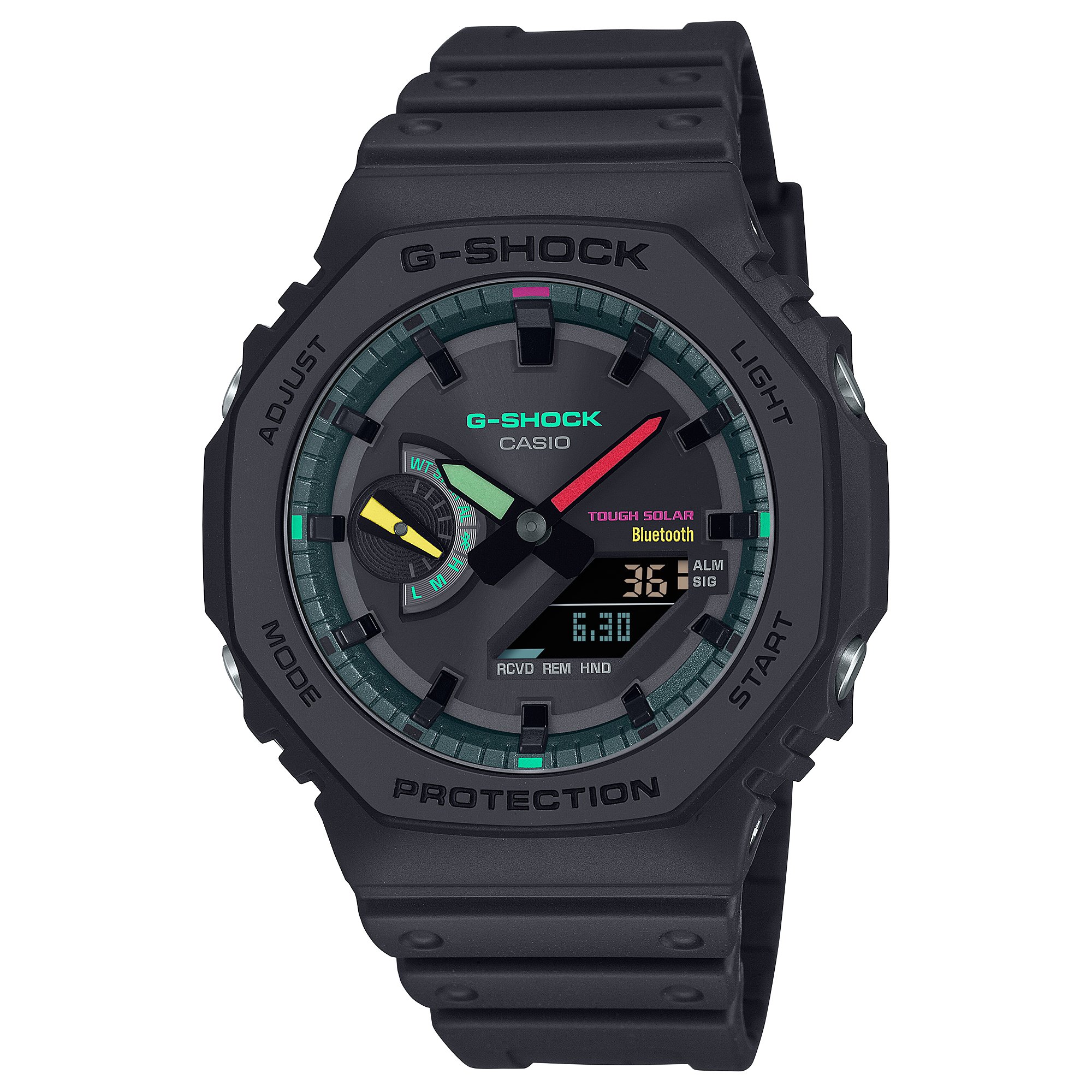 g-shock・GA-B2100MF-1AJF【15時までの注文で当日発送(休業日を除く)・国内正規品・ノベルティ付・ギフト包装無料】メンズ腕時計 ソーラーの画像