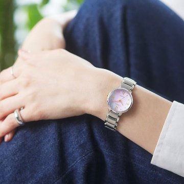 EM0927-87Y  シチズンエル【ノベルティ付・国内正規品・ギフト包装･ベルト調整無料】 腕時計 レディース ソーラーの画像