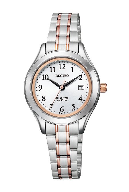 KM4-139-93　シチズンレグノ 【国内正規品】【ｷﾞﾌﾄ包装･ｻｲｽﾞ調整無料】ソーラー　レディース腕時計の画像