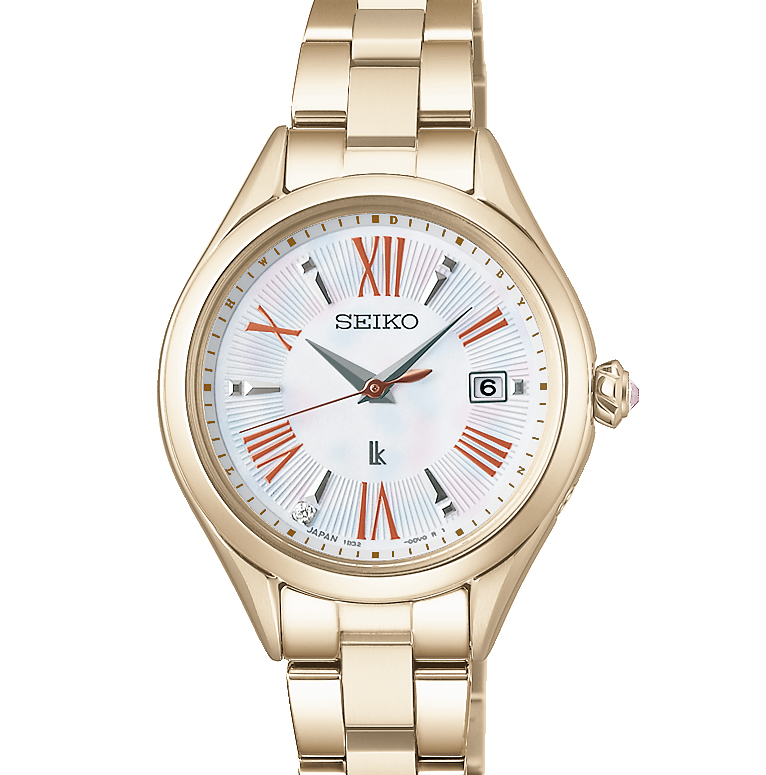 SSQW098 ｾｲｺｰﾙｷｱ【ﾉﾍﾞﾙﾃｨ付・ｷﾞﾌﾄ包装･ﾍﾞﾙﾄ調整無料･新品正規品】ｿｰﾗｰ電波　ﾚﾃﾞｨｰｽ腕時計  広告モデルの画像