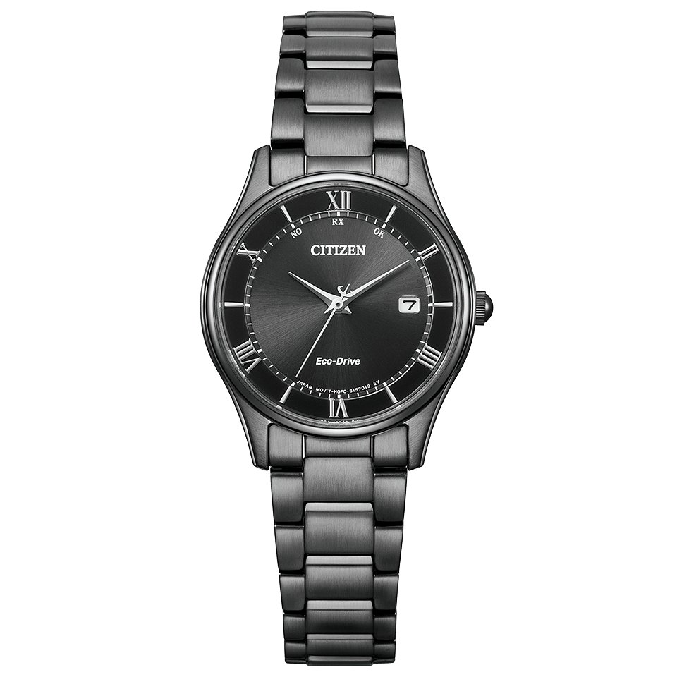 ES0004-51E  ｼﾁｽﾞﾝｺﾚｸｼｮﾝ【正規ﾒｰｶｰ保証書付･ｷﾞﾌﾄ包装･ﾍﾞﾙﾄ調整無料】腕時計 ﾚﾃﾞｨｽ ｿｰﾗｰ電波 ｼﾝﾌﾟﾙｱｼﾞｬｽﾄの画像