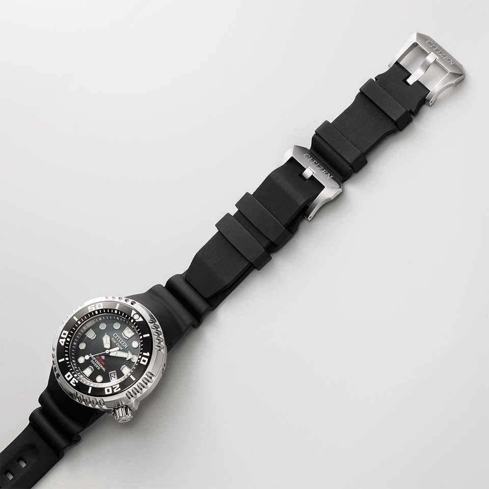 BN1024-01E ﾌﾟﾛﾏｽﾀｰ【ノベルティ付・ｷﾞﾌﾄ包装無料・国内正規品】腕時計 メンズ ソーラー 延長バンド付の画像