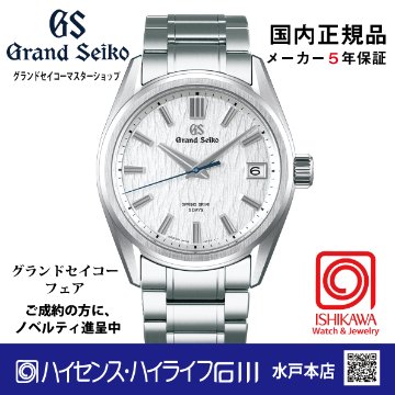 SLGA009●グランドセイコー [Evolution9]ﾏｽﾀｰｼｮｯﾌﾟﾓﾃﾞﾙ【正規保証品】腕時計 メンズ ｽﾌﾟﾘﾝｸﾞﾄﾞﾗｲﾌﾞ白樺 （在庫あり）の画像
