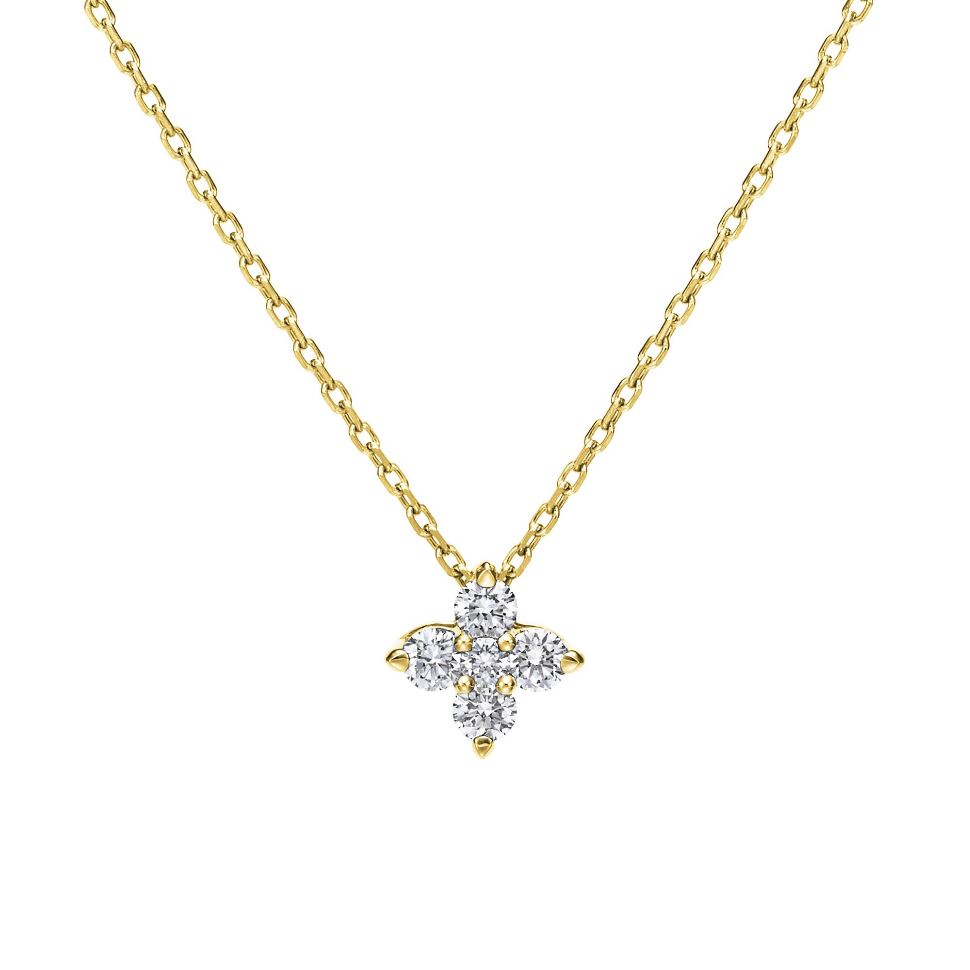 ロイヤルアッシャー JPF0366G【新品】【国内正規品】【ノベルティ付・ギフト包装無料】K18 ダイヤモンドネックレスの画像