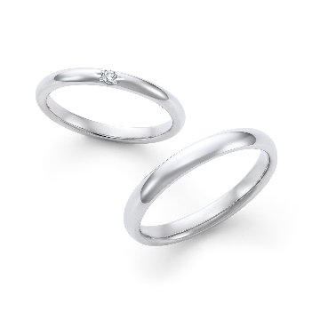 ロイヤルアッシャー　WRB917 / WRA906  マリッジリング　結婚　指輪　ペアリング　【店頭サンプル有】の画像