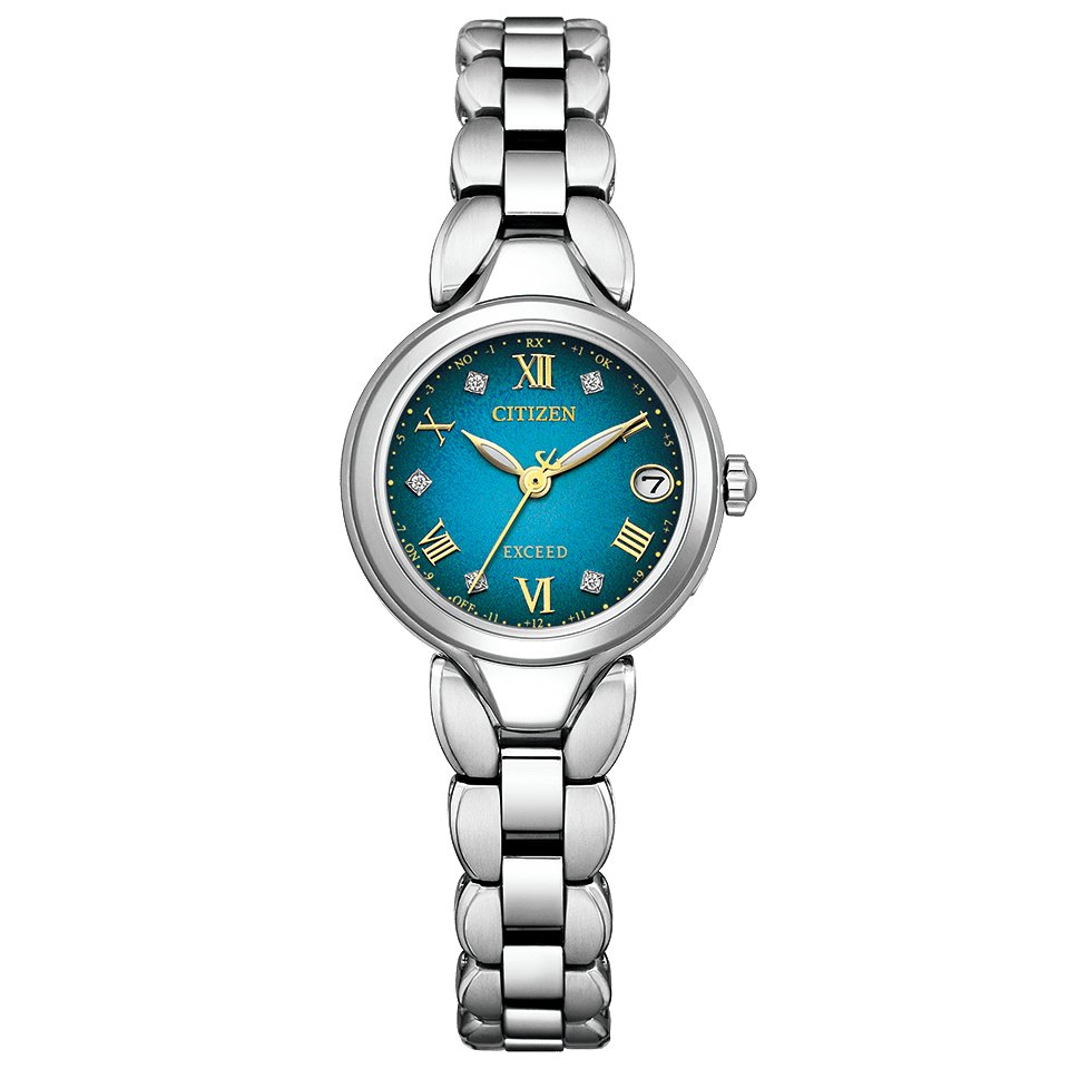 ES9470-68W ｴｸｼｰﾄﾞ【ﾉﾍﾞﾙﾃｨ付・国内正規品・ｷﾞﾌﾄ包装･ﾍﾞﾙﾄ調整無料】腕時計 ﾚﾃﾞｨｰｽ ｿｰﾗｰ電波 限定の画像