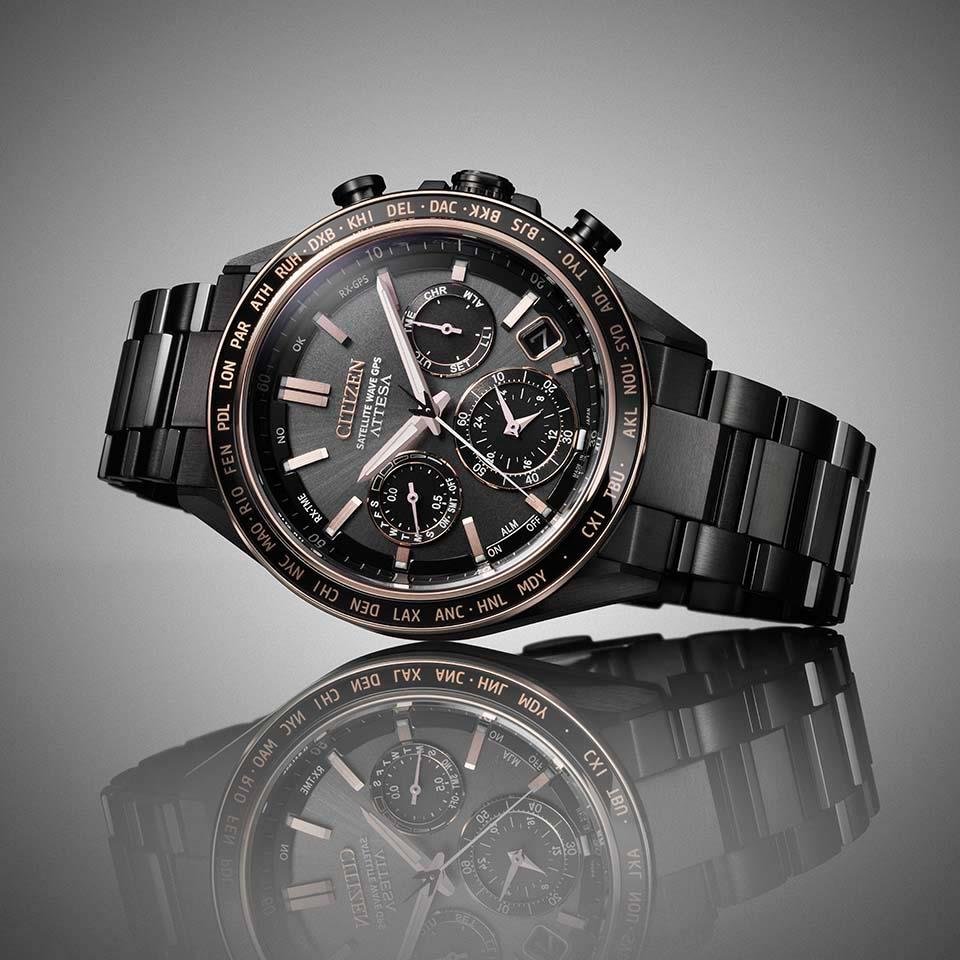 CC4074-61W アテッサ【ノベルティ付・ｷﾞﾌﾄ包装･ベルト調整無料・国内正規品】腕時計 メンズ GPSソーラー電波の画像