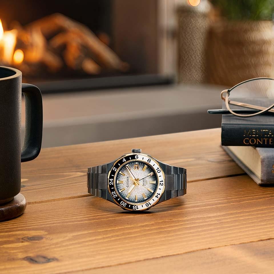 NB6035-55H シリーズ8【ノベルティ付・ｷﾞﾌﾄ包装･ベルト調整無料・国内正規品】腕時計 メンズ メカニカル GMT 限定の画像