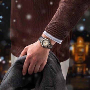 NB6035-55H シリーズ8【ノベルティ付・ｷﾞﾌﾄ包装･ベルト調整無料・国内正規品】腕時計 メンズ メカニカル GMT 限定の画像