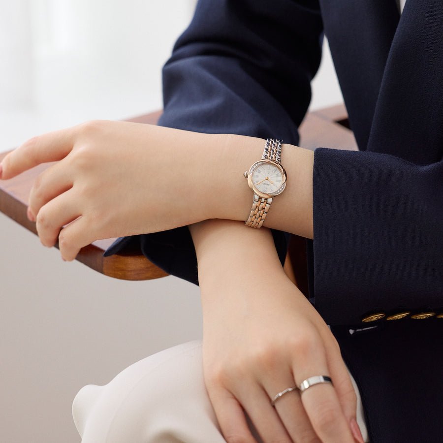 SSWA002 ｾｲｺｰﾙｷｱ【ﾉﾍﾞﾙﾃｨ付・ｷﾞﾌﾄ包装･ﾍﾞﾙﾄ調整無料･新品正規品】ﾚﾃﾞｨｰｽ腕時計 電池式クオーツ 池田エライザさん着用モデルの画像