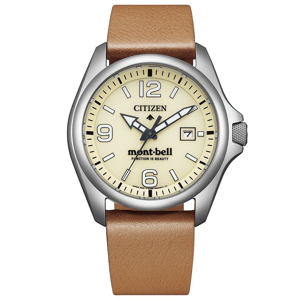 BN0247-10A〇ﾌﾟﾛﾏｽﾀｰ【ノベルティ付・ｷﾞﾌﾄ包装･ベルト調整無料・国内正規品】腕時計 メンズ ソーラー モンベル限定の画像