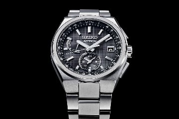SBXY067 ｾｲｺｰｱｽﾄﾛﾝ【ﾉﾍﾞﾙﾃｨ付・ｷﾞﾌﾄ包装・ﾍﾞﾙﾄ調整無料・新品正規品】ｿｰﾗｰ電波 ﾒﾝｽﾞ腕時計の画像