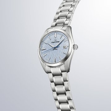 SBGX357 グランドセイコー[Heritage]ﾏｽﾀｰｼｮｯﾌﾟﾓﾃﾞﾙ 【正規保証品】メンズ腕時計 クオーツ ‘Skyflake’ 37mm Titanium（在庫あり）の画像