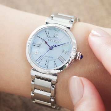 EM1060-87N  シチズンエル【ノベルティ付・国内正規品・ギフト包装･ベルト調整無料】 腕時計 レディース ソーラーの画像