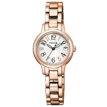 KH4-963-13 Citizenウィッカ【正規ﾒｰｶｰ保証書付･ｷﾞﾌﾄ包装･ﾍﾞﾙﾄ調整無料】腕時計 ﾚﾃﾞｨｽ ｿｰﾗｰ ｼﾝﾌﾟﾙｱｼﾞｬｽﾄの画像