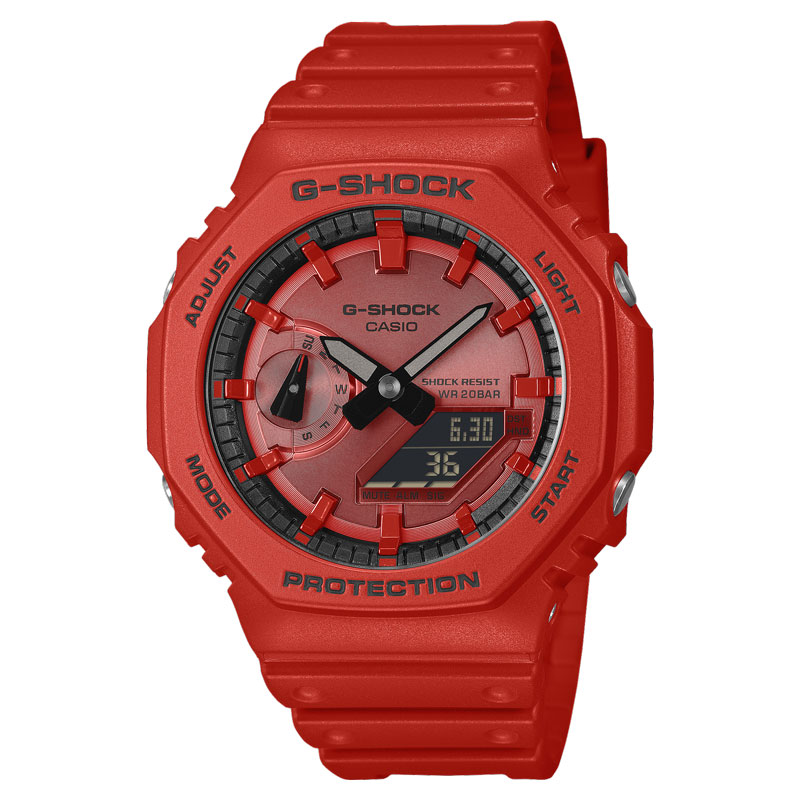 gショック:GA-2100RRB-4AJF【国内正規品・ノベルティ付・ギフト包装無料】メンズ腕時計の画像
