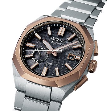 SBXD014・ｾｲｺｰｱｽﾄﾛﾝ【ﾉﾍﾞﾙﾃｨ付・ｷﾞﾌﾄ包装・ﾍﾞﾙﾄ調整無料・新品正規品】GPSｿｰﾗｰ電波 ﾒﾝｽﾞ腕時計の画像