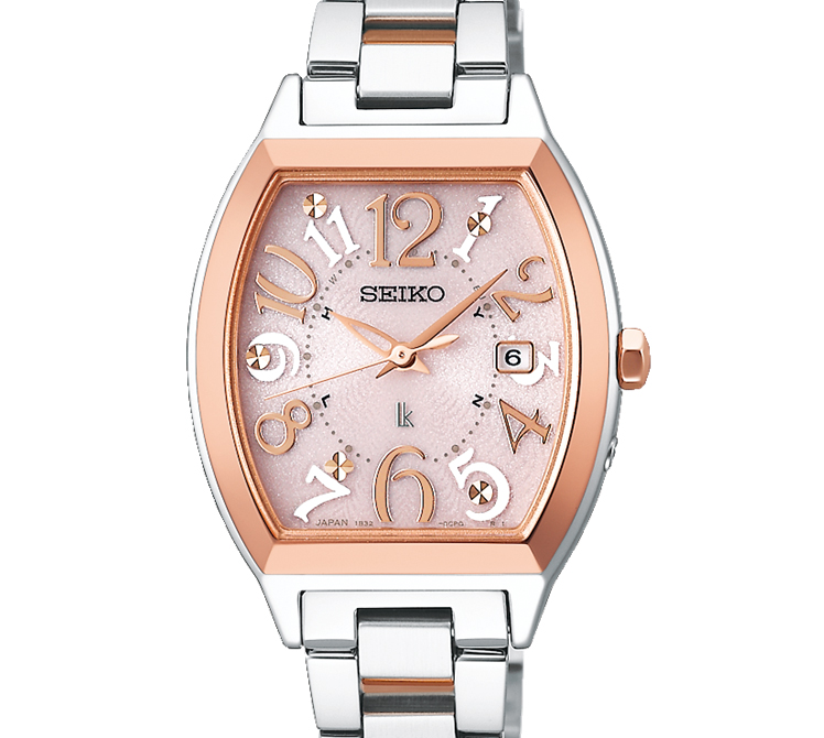 SSVW214 ｾｲｺｰﾙｷｱ【ﾉﾍﾞﾙﾃｨ付・ｷﾞﾌﾄ包装･ﾍﾞﾙﾄ調整無料･新品正規品】ｿｰﾗｰ電波　ﾚﾃﾞｨｰｽ腕時計の画像