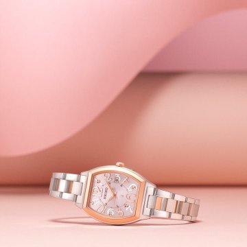 SSVW214 ｾｲｺｰﾙｷｱ【ﾉﾍﾞﾙﾃｨ付・ｷﾞﾌﾄ包装･ﾍﾞﾙﾄ調整無料･新品正規品】ｿｰﾗｰ電波　ﾚﾃﾞｨｰｽ腕時計の画像