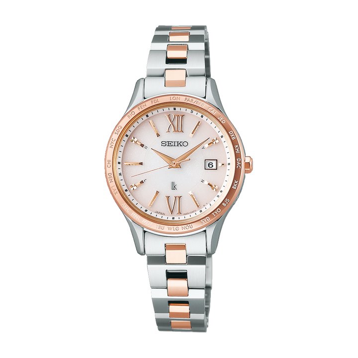 SSVV082 ｾｲｺｰﾙｷｱ【ﾉﾍﾞﾙﾃｨ付・ｷﾞﾌﾄ包装･ﾍﾞﾙﾄ調整無料･新品正規品】ｿｰﾗｰ電波　ﾚﾃﾞｨｰｽ腕時計の画像