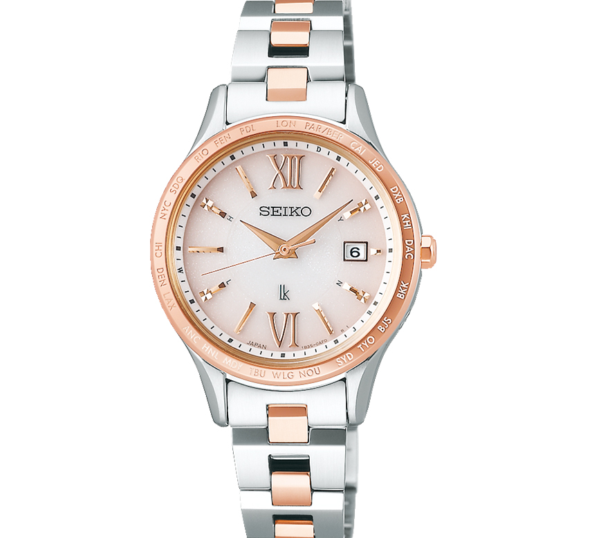 SSVV082 ｾｲｺｰﾙｷｱ【ﾉﾍﾞﾙﾃｨ付・ｷﾞﾌﾄ包装･ﾍﾞﾙﾄ調整無料･新品正規品】ｿｰﾗｰ電波　ﾚﾃﾞｨｰｽ腕時計の画像