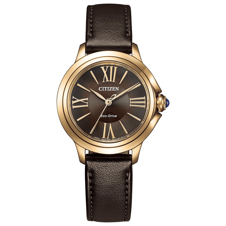 EM1163-09X  シチズンエル【ノベルティ付・国内正規品・ギフト包装･ベルト調整無料】 腕時計 レディース ソーラーの画像