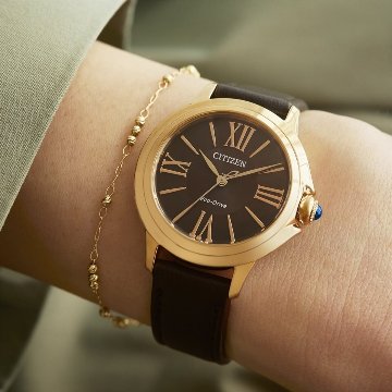 EM1163-09X  シチズンエル【ノベルティ付・国内正規品・ギフト包装･ベルト調整無料】 腕時計 レディース ソーラーの画像