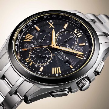 AT8244-57Eアテッサ【ノベルティ付・ｷﾞﾌﾄ包装･ベルト調整無料・国内正規品】腕時計 メンズ ソーラー電波 限定 KIZASHI Collectionの画像