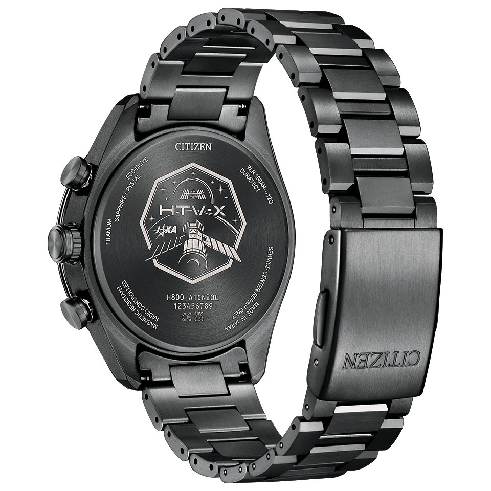 AT8289-67E アテッサ【ノベルティ付・ｷﾞﾌﾄ包装･ベルト調整無料・国内正規品】腕時計 メンズ ソーラー電波 限定 JAXAの画像