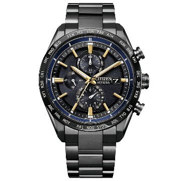 AT8289-67E アテッサ【ノベルティ付・ｷﾞﾌﾄ包装･ベルト調整無料・国内正規品】腕時計 メンズ ソーラー電波 限定 JAXAの画像