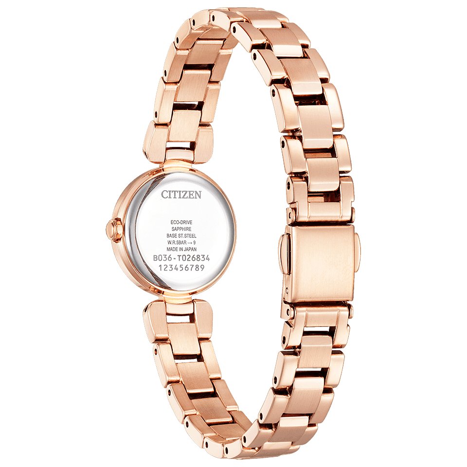 EW5572-56Wｸﾛｽｼｰ【ﾉﾍﾞﾙﾃｨ付･国内正規品･ｷﾞﾌﾄ包装･ﾍﾞﾙﾄ調整無料】ｿｰﾗｰ ﾚﾃﾞｨｽ腕時計 ｼﾝﾌﾟﾙｱｼﾞｬｽﾄの画像