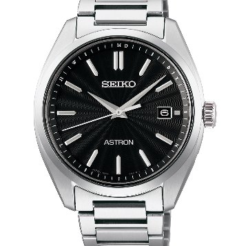 SBXY033 ｾｲｺｰｱｽﾄﾛﾝ【ﾉﾍﾞﾙﾃｨ付・ｷﾞﾌﾄ包装・ﾍﾞﾙﾄ調整無料・新品正規品】ｿｰﾗｰ電波 ﾒﾝｽﾞ腕時計の画像