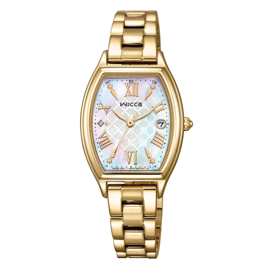 KS4-022-21 ウィッカ【正規ﾒｰｶｰ保証書付･ｷﾞﾌﾄ包装･ﾍﾞﾙﾄ調整無料】腕時計 ﾚﾃﾞｨｽ ｿｰﾗｰ ｼﾝﾌﾟﾙｱｼﾞｬｽﾄ 限定の画像