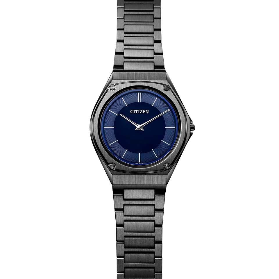 AR5064-57L エコドライブワン【ノベルティ付・ｷﾞﾌﾄ包装･ベルト調整無料・国内正規品】腕時計 メンズ 薄型ｿｰﾗｰ 限定の画像