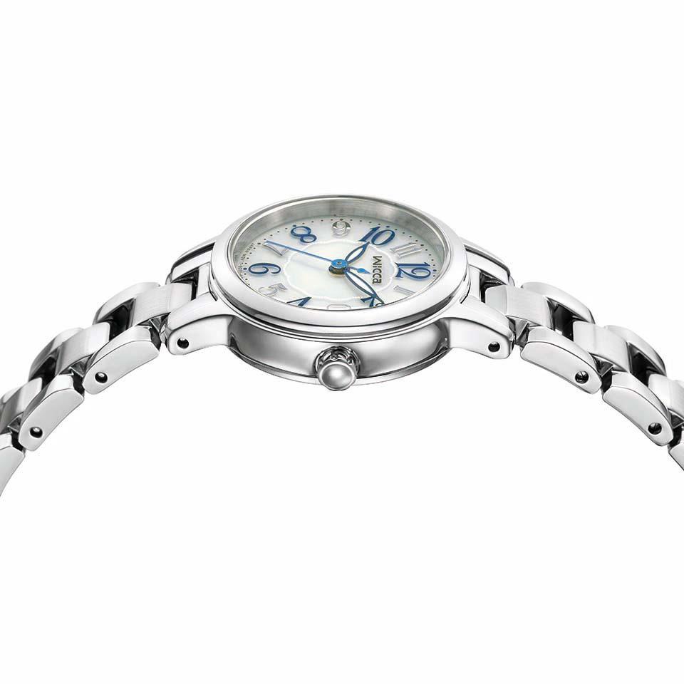 KH4-912-13 Citizenウィッカ【正規ﾒｰｶｰ保証書付･ｷﾞﾌﾄ包装･ﾍﾞﾙﾄ調整無料】腕時計 ﾚﾃﾞｨｽ ｿｰﾗｰ ｼﾝﾌﾟﾙｱｼﾞｬｽﾄの画像