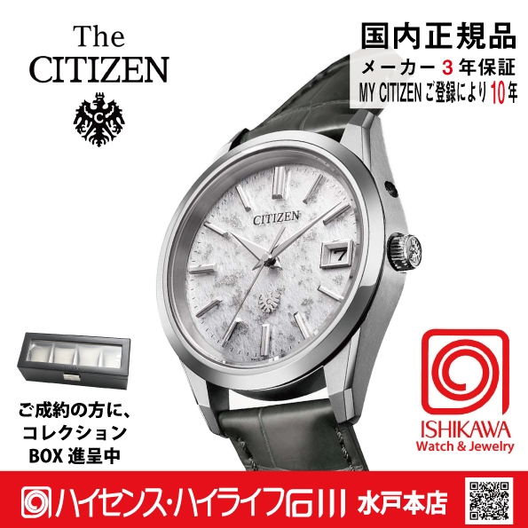 AQ4100-22A〇The CITIZEN 30周年記念 限定モデル【ベルト調整無料･国内正規品】腕時計 メンズ ソーラーの画像