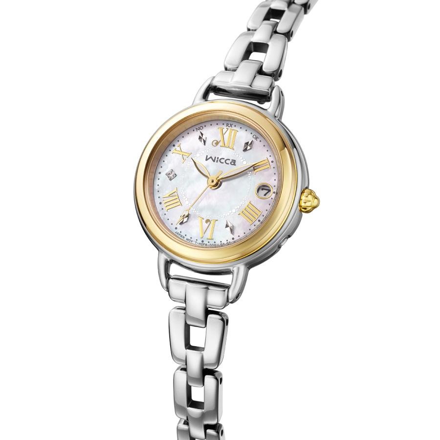 KL0-537-21 ウィッカ【正規ﾒｰｶｰ保証書付･ｷﾞﾌﾄ包装･ﾍﾞﾙﾄ調整無料】腕時計 ﾚﾃﾞｨｽ ｿｰﾗｰ電波の画像