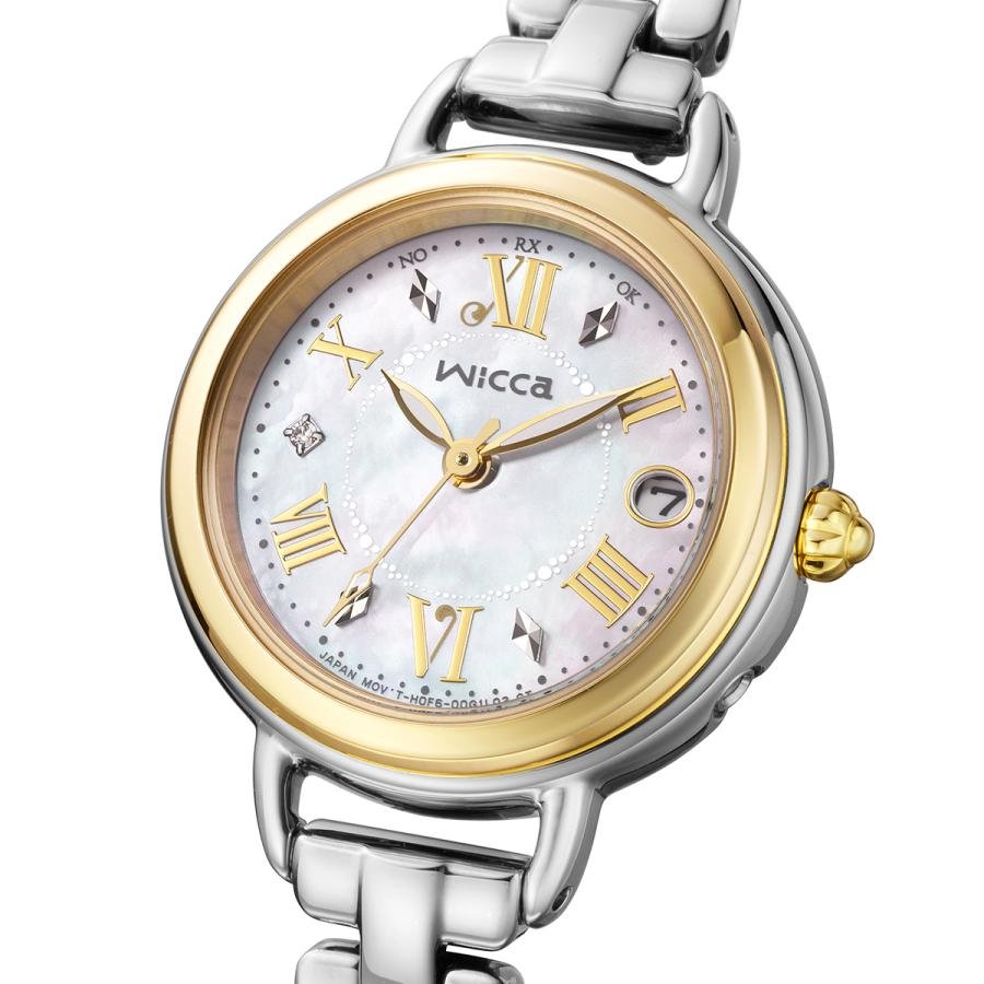 KL0-537-21 ウィッカ【正規ﾒｰｶｰ保証書付･ｷﾞﾌﾄ包装･ﾍﾞﾙﾄ調整無料】腕時計 ﾚﾃﾞｨｽ ｿｰﾗｰ電波の画像