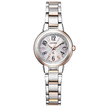 ES9434-53X　クロスシー【ノベルティ付・国内正規品】【ｷﾞﾌﾄ包装･ｻｲｽﾞ調整無料】ｿｰﾗｰ電波　レディース腕時計の画像