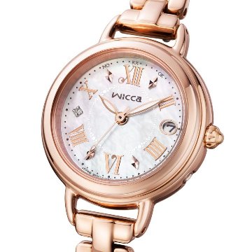 KL0-561-21 ウィッカ【正規ﾒｰｶｰ保証書付･ｷﾞﾌﾄ包装･ﾍﾞﾙﾄ調整無料】腕時計 ﾚﾃﾞｨｽ ｿｰﾗｰ電波の画像