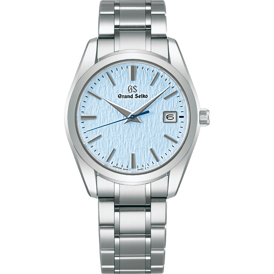SBGX357 グランドセイコー[Heritage]ﾏｽﾀｰｼｮｯﾌﾟﾓﾃﾞﾙ 【正規保証品】メンズ腕時計 クオーツ ‘Skyflake’ 37mm Titanium（在庫あり）の画像