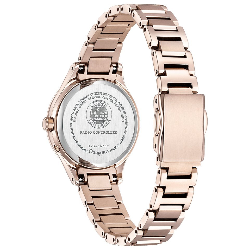 EC1164-53W クロスシー【ノベルティ付・国内正規品･ｷﾞﾌﾄ包装･ベルト調整無料】腕時計 レディース ｿｰﾗｰ電波 北川景子さん着用CMモデルの色違いの画像