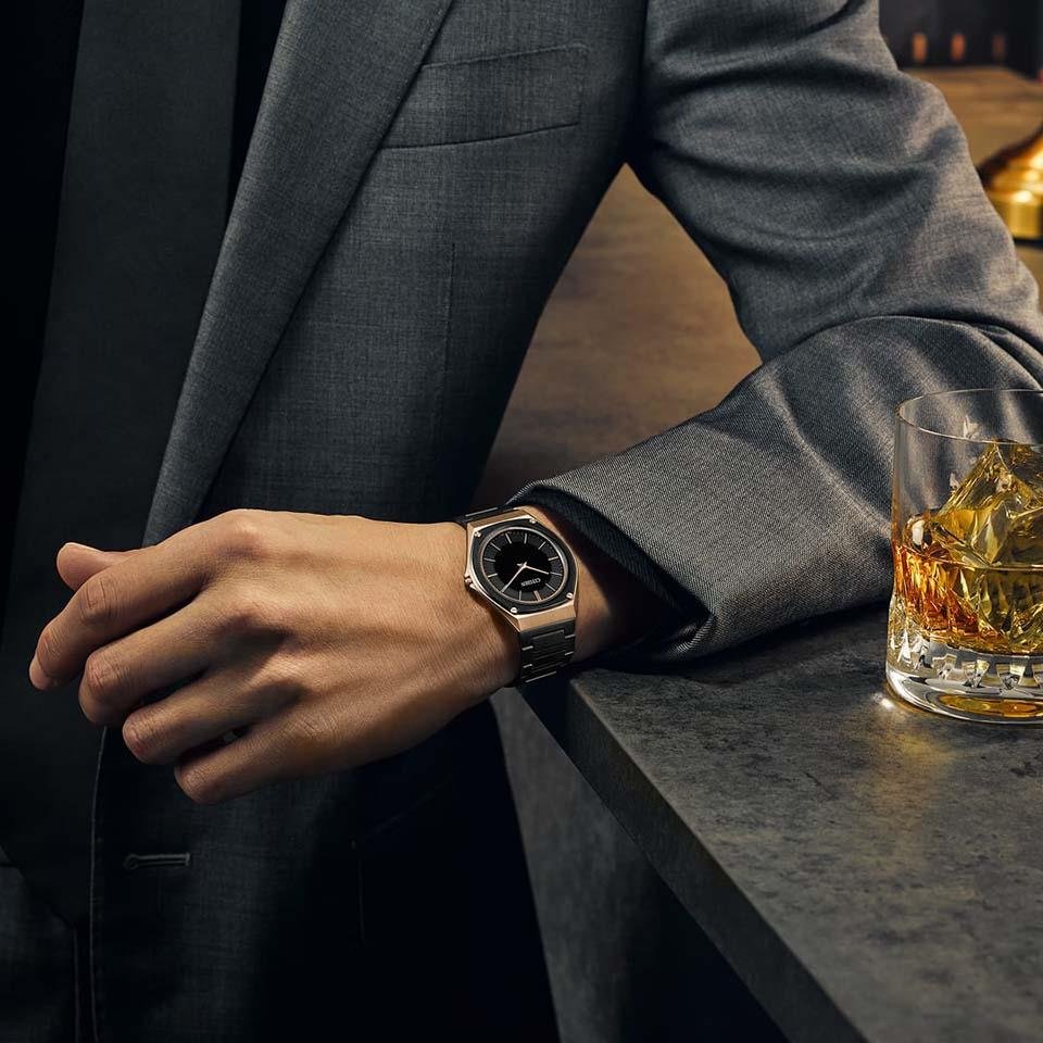 AR5062-52E エコドライブワン【ノベルティ付・ｷﾞﾌﾄ包装･ベルト調整無料・国内正規品】腕時計 メンズ 薄型ｿｰﾗｰ 限定の画像